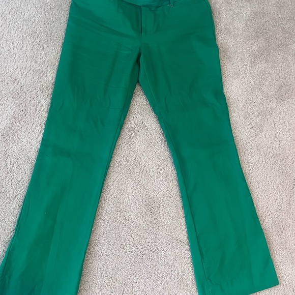 Gap Modern Boot Green Pants - Picture 2 of 3